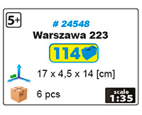 Voiture WARSZAWA 223